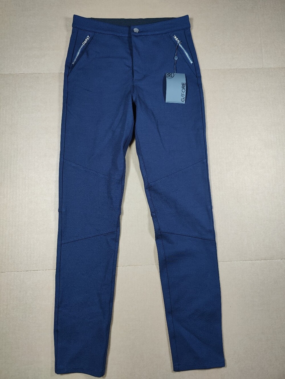 NWT G/Fore G4 Womens Twilight Navy Stretch Performance Golf Pants Sz 2 MSRP $145